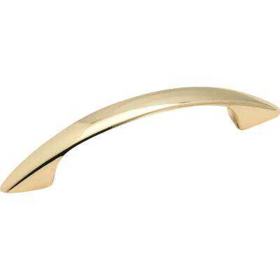 Amerock Arc 3 In. Polished Brass Cabinet Drawer Pull