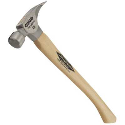 Stiletto 16 Oz. Milled-Face Framing Hammer with Hickory Handle