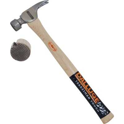 Dalluge 21 Oz. Milled-Face Framing Hammer with Hickory Handle
