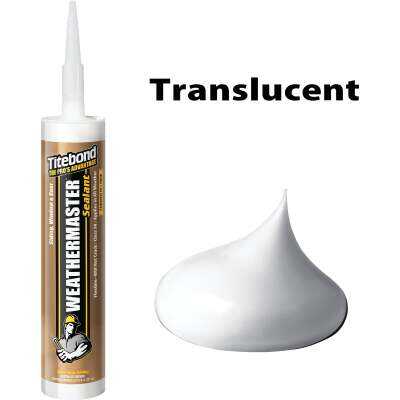 Titebond WeatherMaster 10 Oz. Polymer Sealant, 44011 Translucent